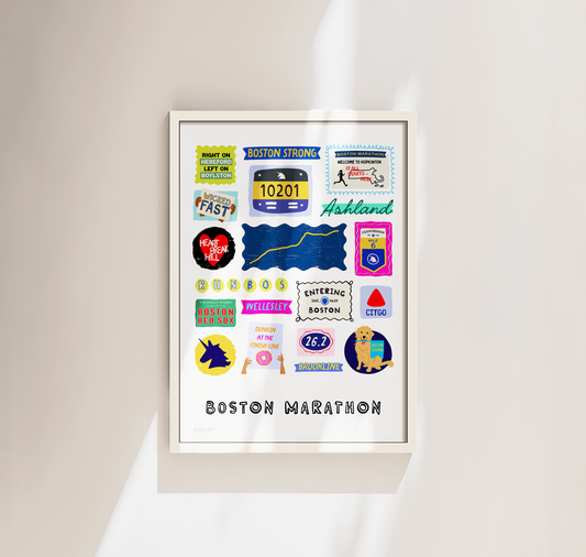 Boston Marathon Print