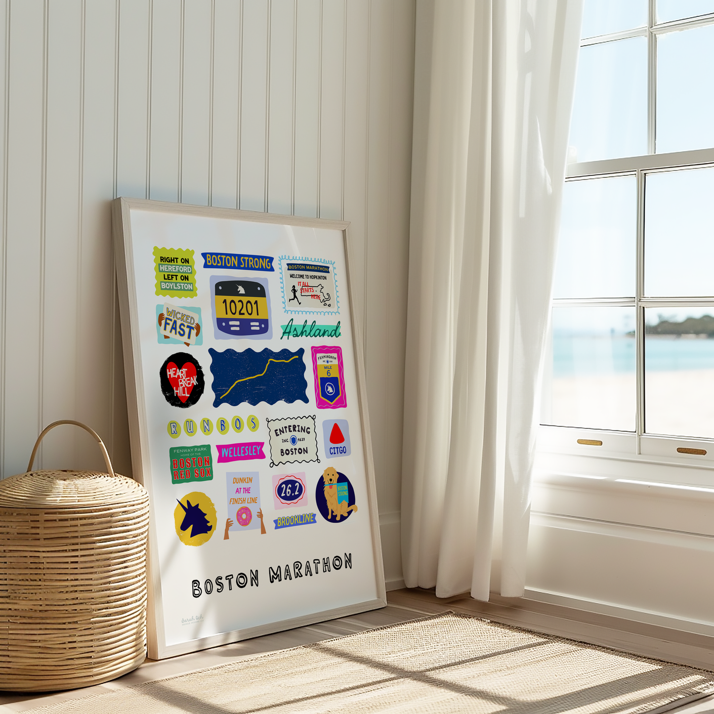 Boston Marathon Print