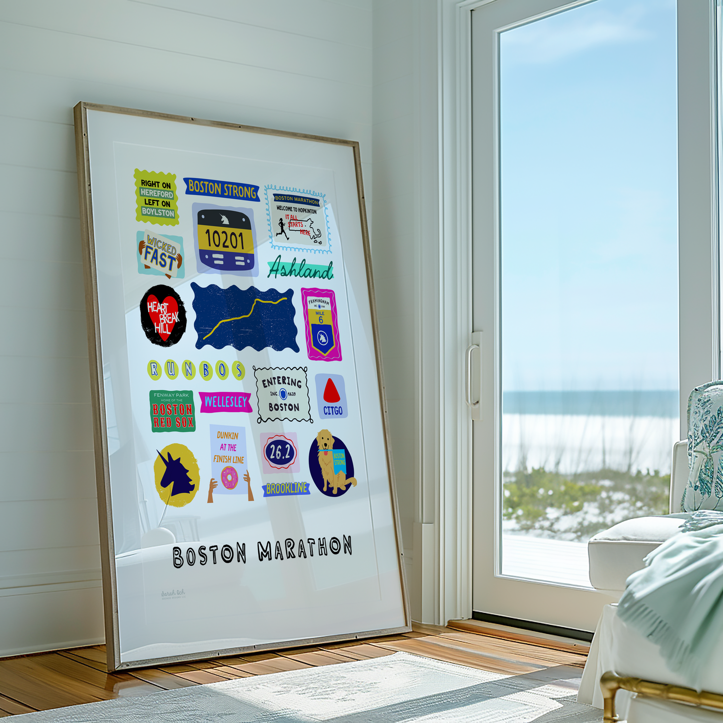 Boston Marathon Print