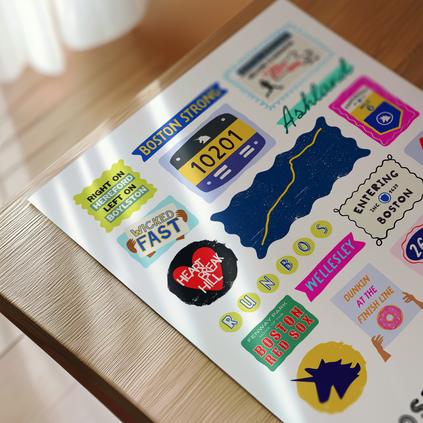 Boston Marathon Print