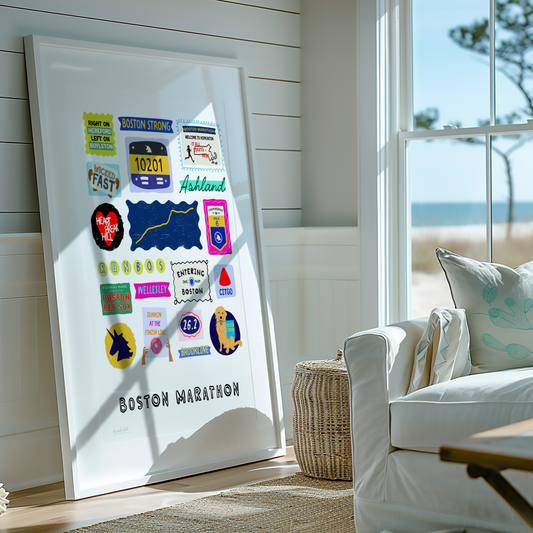 Boston Marathon Print