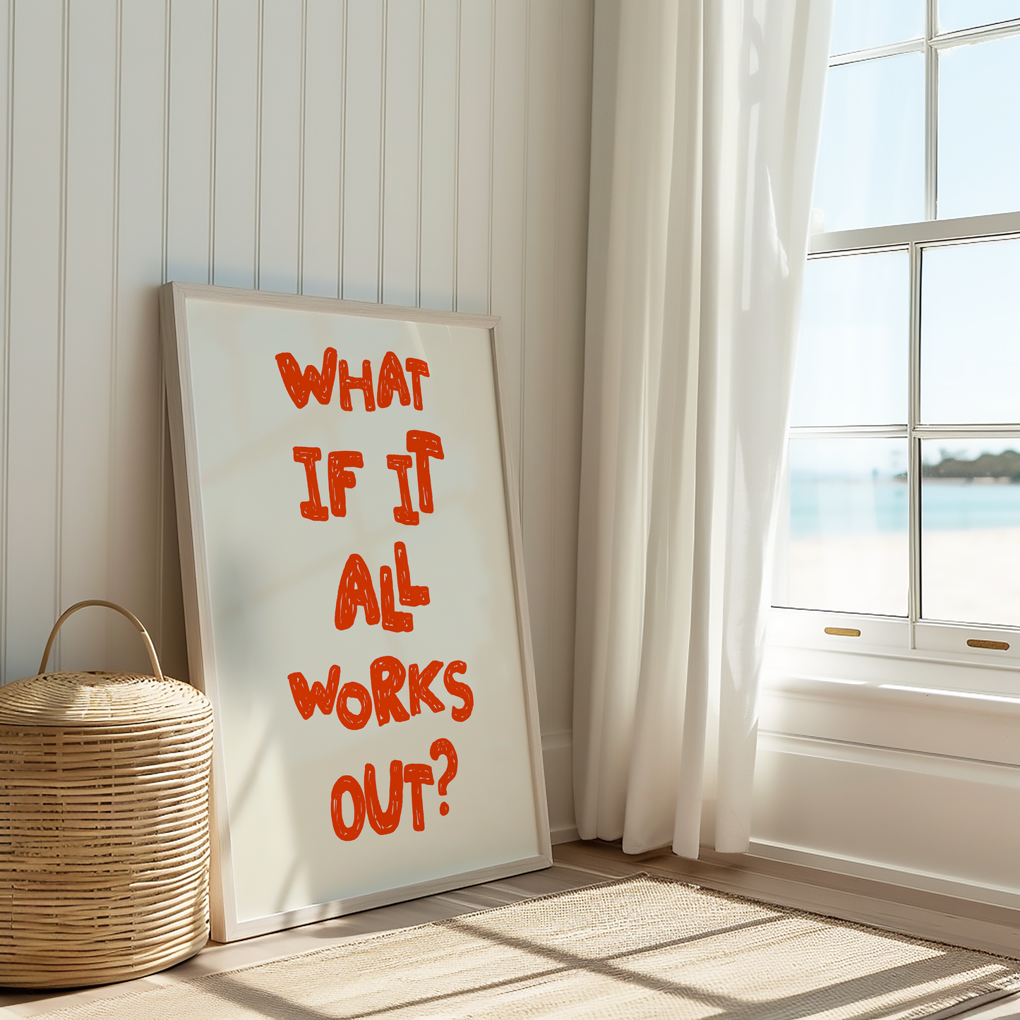 What If It All Works Out Print